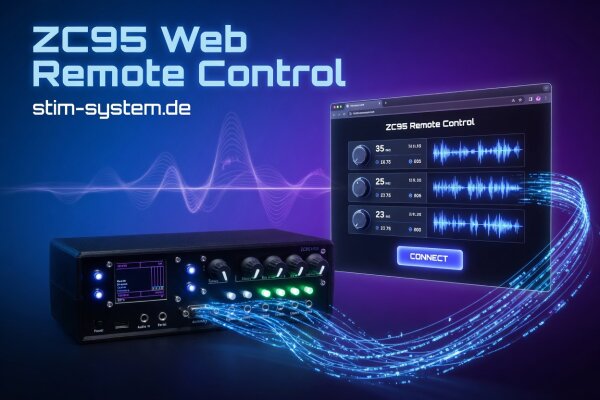 ZC95 Web Remote Control – Jetzt direkt über den Browser steuern! - ZC95 Web Remote Control – Browser Fernsteuerung via USB Serial | stim-system.de