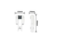 MK312 2x Bi-Polar Klammern Elektroden Nippel-Elektrode Elektrostimulation 2mm