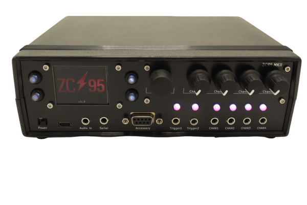 ZC95 MKII Studio 4 Kanal E-Stim Elektro Stimulation Gerät