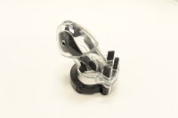 Chastity E-Stim Keuschheitkäfig Bipolar 2 mm Transparent ESIM Reizstromgerät